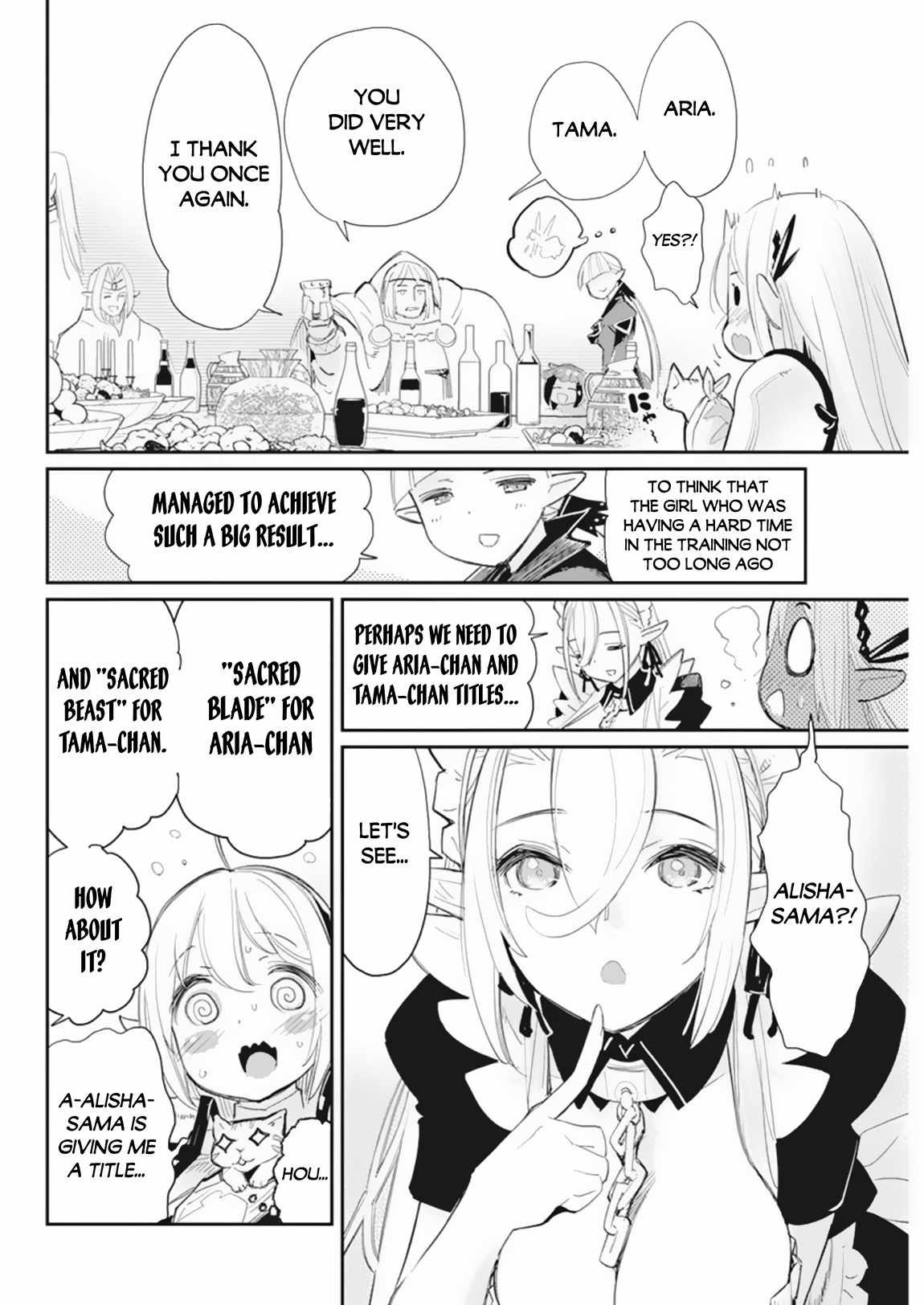 I Am Behemoth Of The S Rank Monster But I Am Mistaken As A Cat And I Live As A Pet Of Elf Girl Chapter 59 page 21 - 