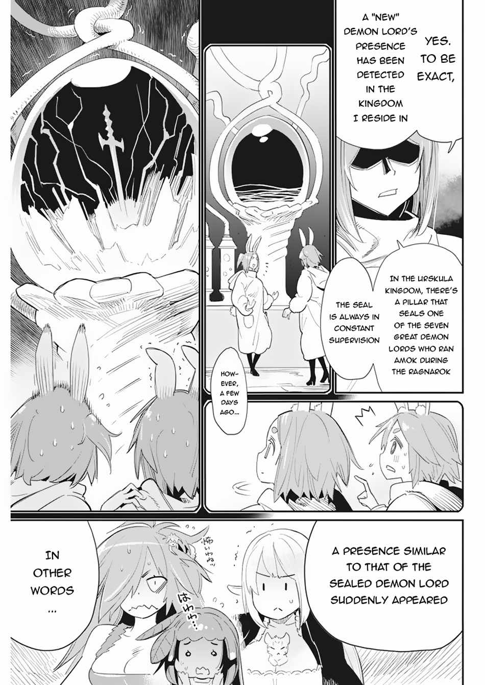 I Am Behemoth Of The S Rank Monster But I Am Mistaken As A Cat And I Live As A Pet Of Elf Girl Chapter 61 page 12 - 