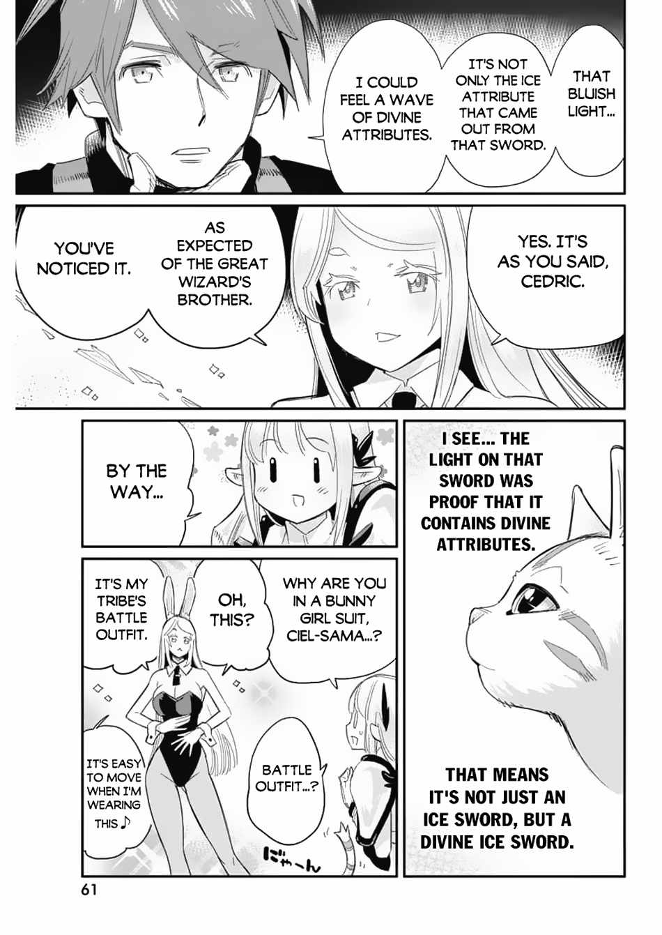 I Am Behemoth Of The S Rank Monster But I Am Mistaken As A Cat And I Live As A Pet Of Elf Girl Chapter 64 page 24 - 