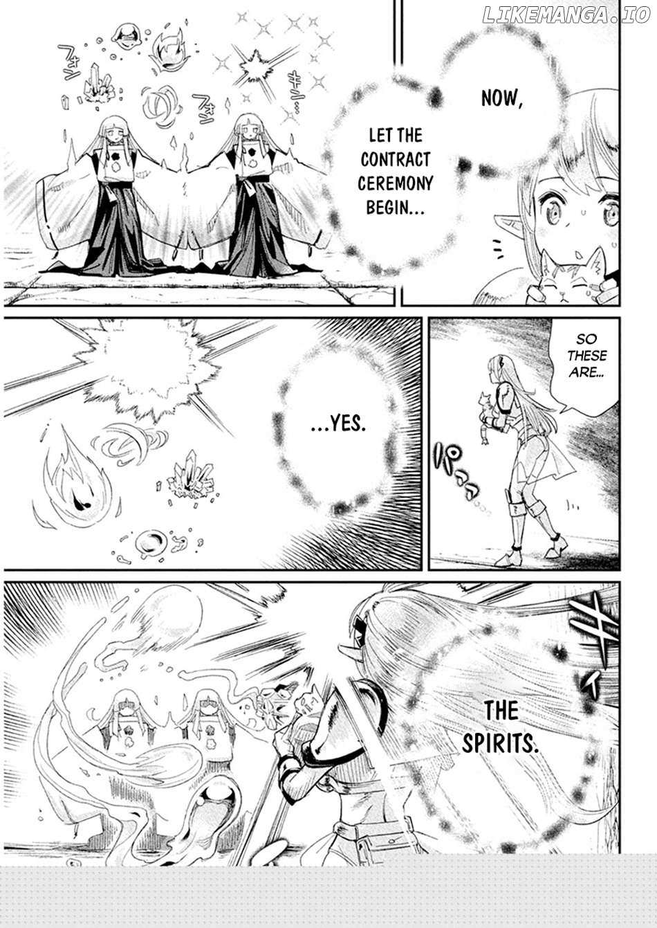 I Am Behemoth Of The S Rank Monster But I Am Mistaken As A Cat And I Live As A Pet Of Elf Girl Chapter 77 page 12 - 