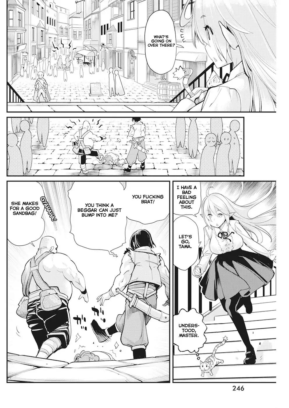 I Am Behemoth Of The S Rank Monster But I Am Mistaken As A Cat And I Live As A Pet Of Elf Girl Chapter 9 page 3 - 