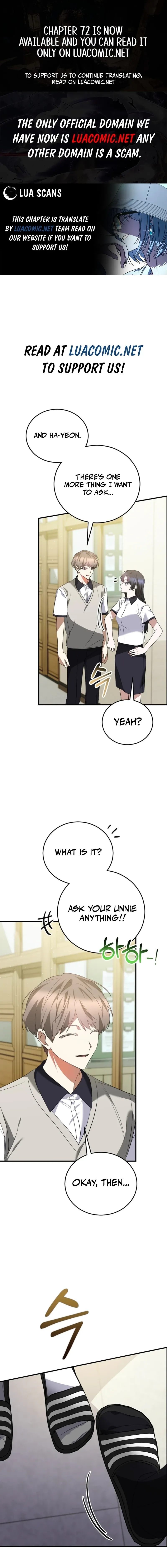 I Am in the Same Class as the Crazy Male Leads Chapter 71 page 1 - 