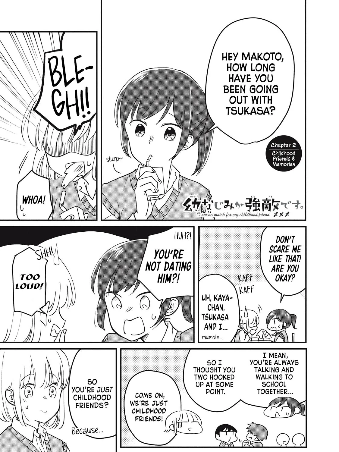 I Am No Match For My Childhood Friend. Chapter 2 page 3 - 