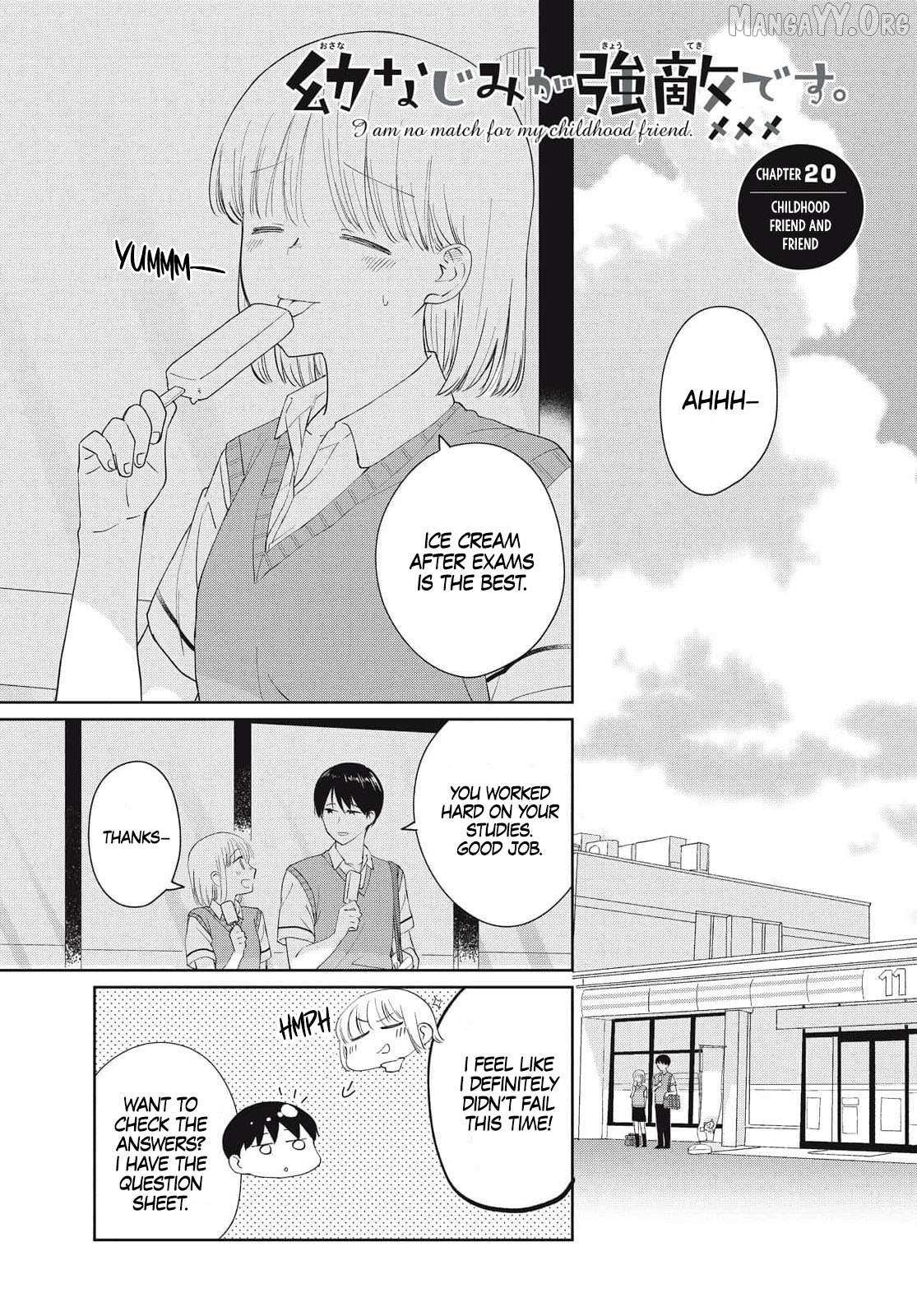 I Am No Match For My Childhood Friend. Chapter 20 page 2 - 