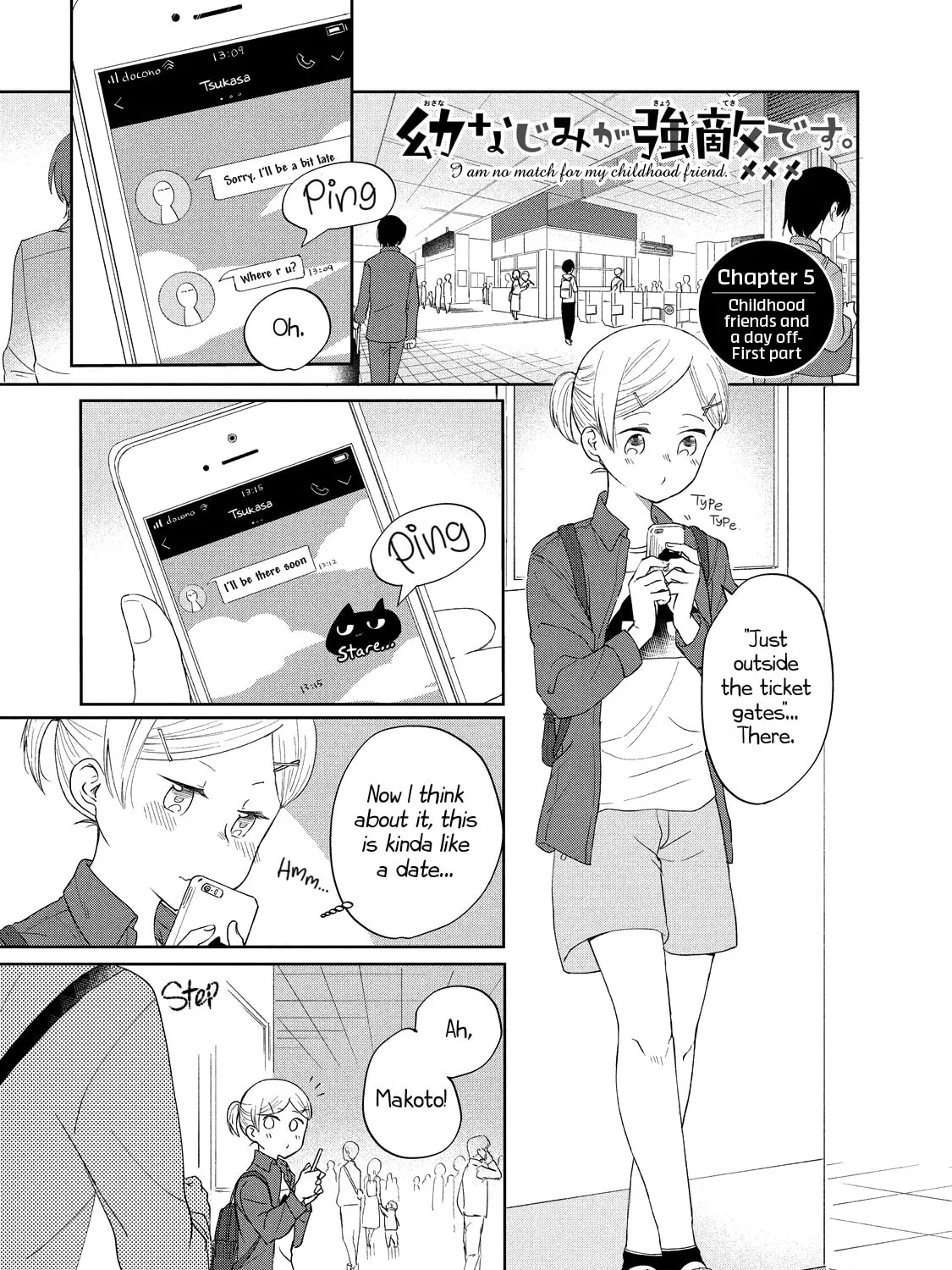 I Am No Match For My Childhood Friend. Chapter 5 page 1 - 