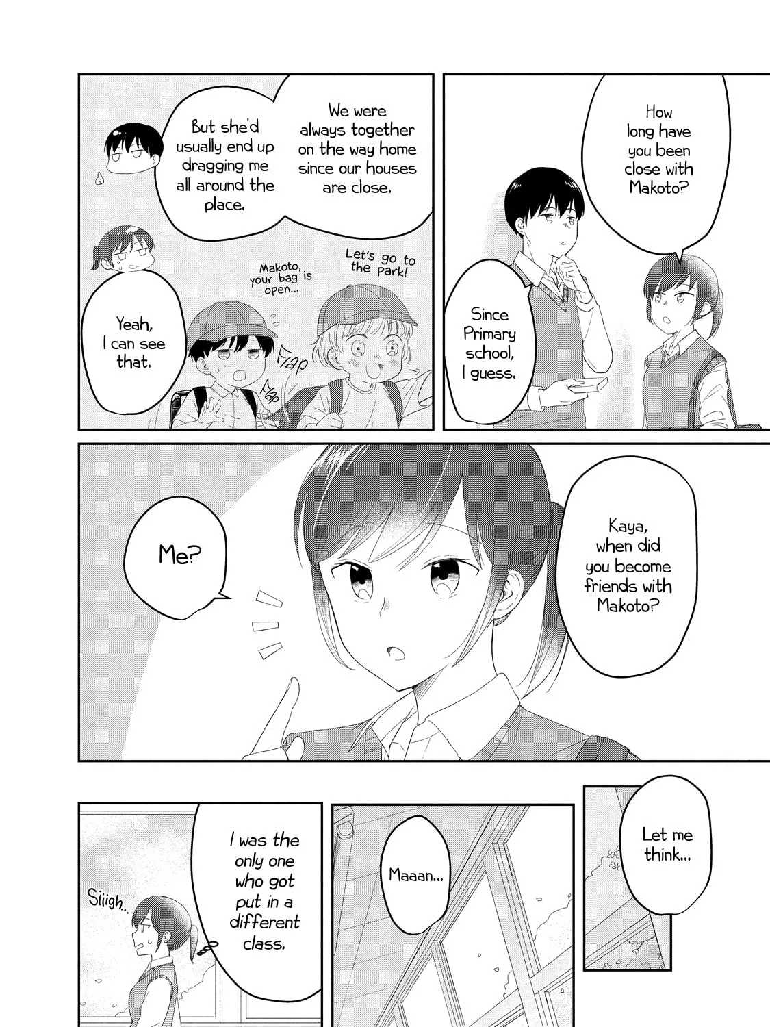 I Am No Match For My Childhood Friend. Chapter 7 page 3 - 