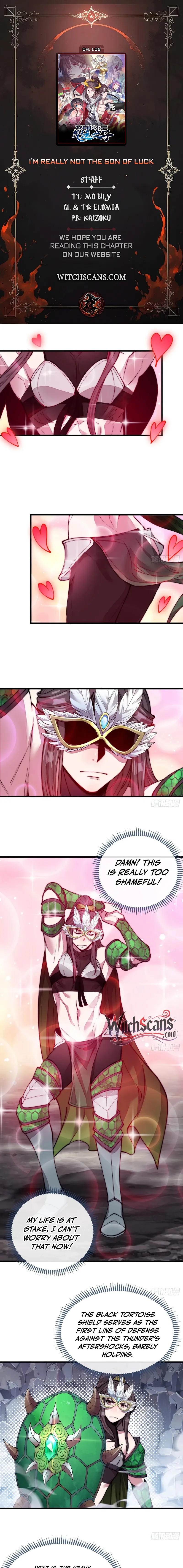 I Am Really Not A Child Of Luck Chapter 105 page 1 - 