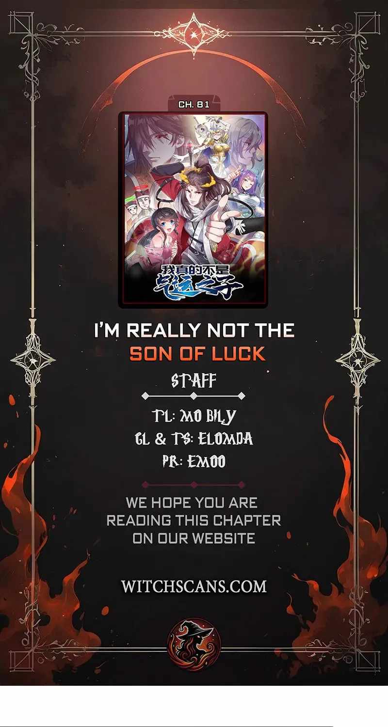 I Am Really Not A Child Of Luck Chapter 81 page 1 - 