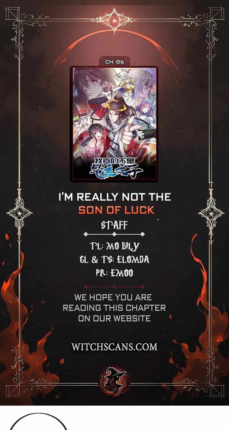 I Am Really Not A Child Of Luck Chapter 86 page 1 - 