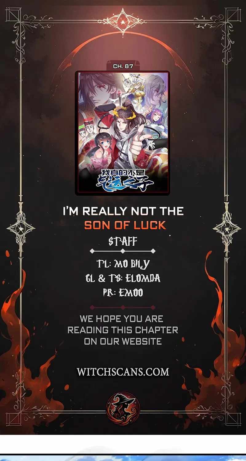 I Am Really Not A Child Of Luck Chapter 87 page 1 - 