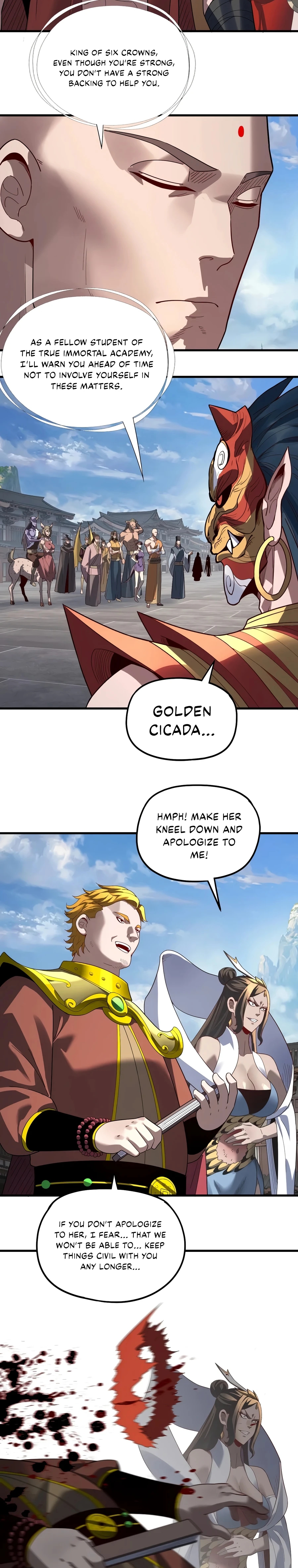 I Am the Fated Villain Chapter 331 page 12 - 