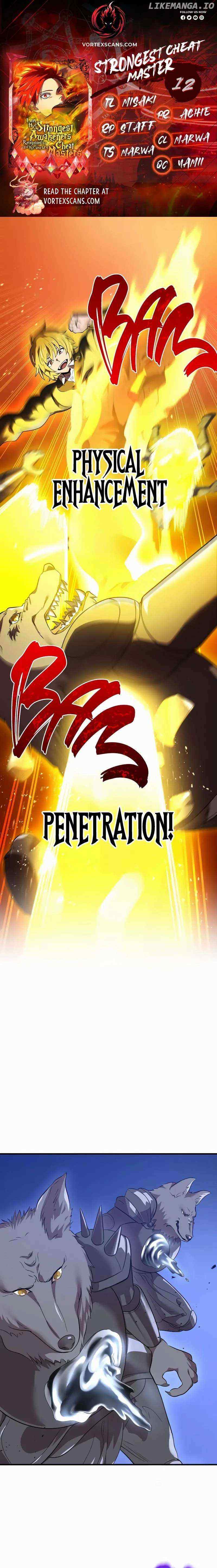 I am the strongest awakeners, recognized by all of the world’s cheat masters Chapter 12 page 1 - 