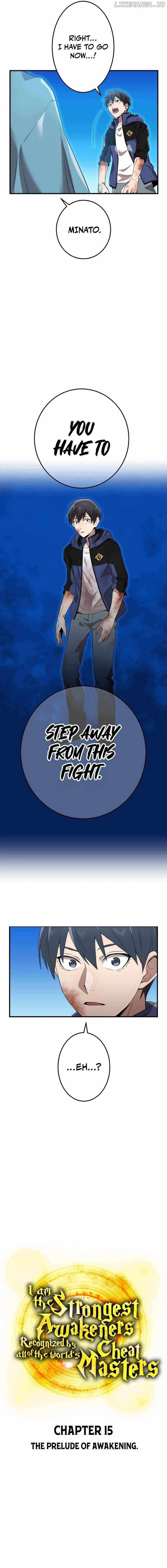 I am the strongest awakeners, recognized by all of the world’s cheat masters Chapter 15 page 8 - 