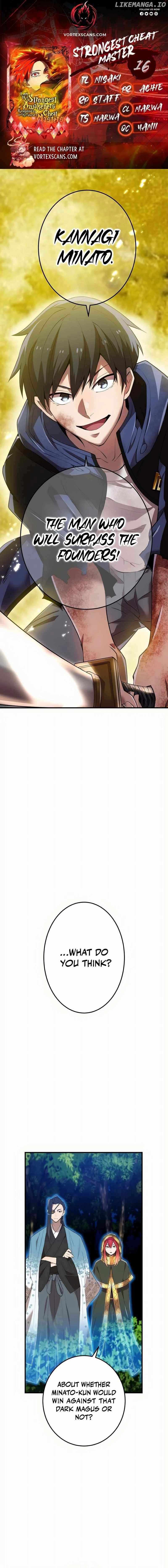 I am the strongest awakeners, recognized by all of the world’s cheat masters Chapter 16 page 1 - 