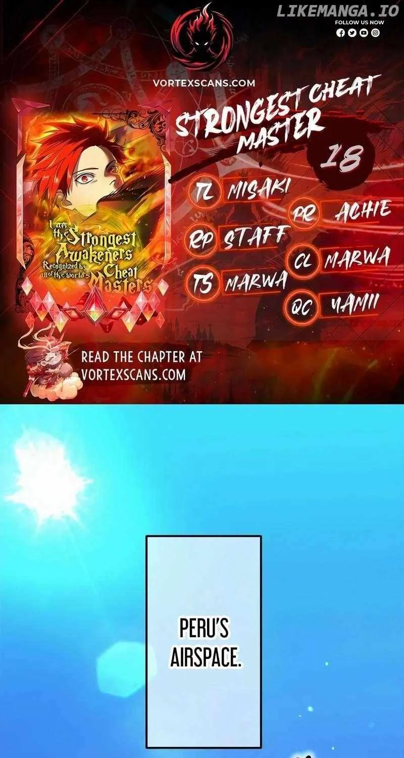 I am the strongest awakeners, recognized by all of the world’s cheat masters Chapter 18 page 1 - 