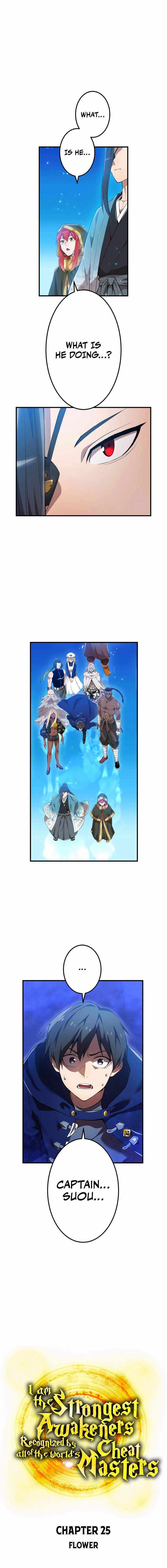 I am the strongest awakeners, recognized by all of the world’s cheat masters Chapter 25 page 9 - 