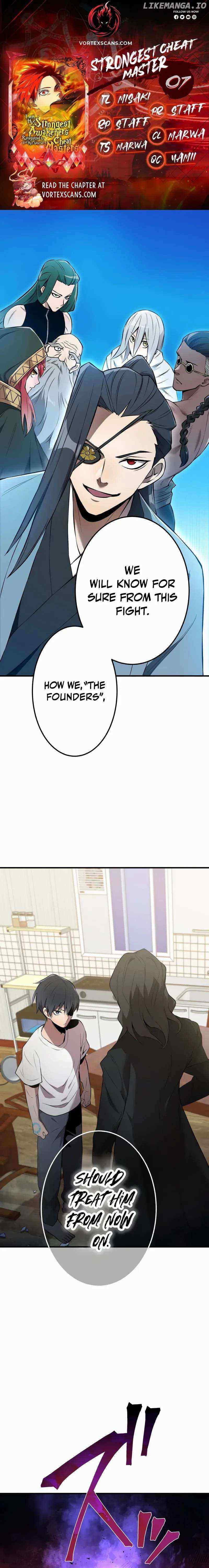 I am the strongest awakeners, recognized by all of the world’s cheat masters Chapter 7 page 1 - 