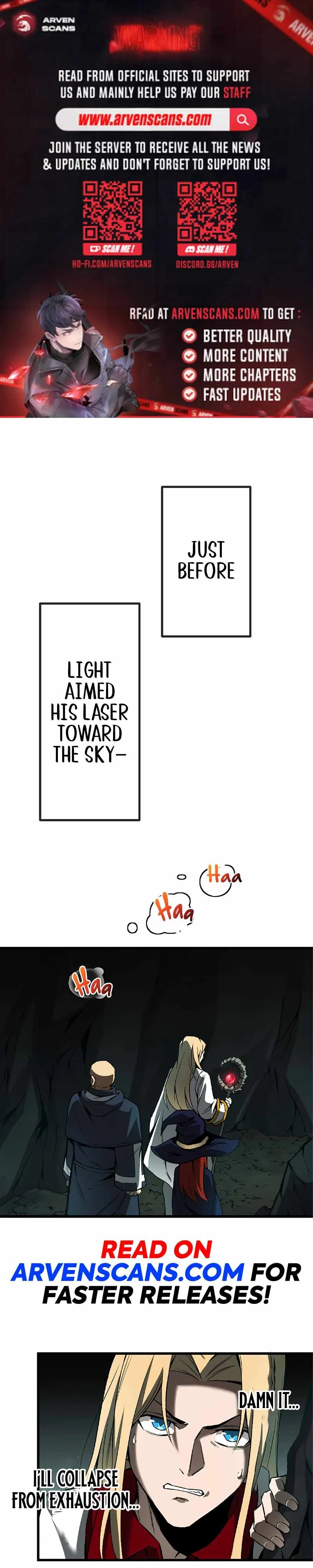 I Awakened the Garbage Attribute "Light Magic" and a Laser Came Out Chapter 13 page 1 - 