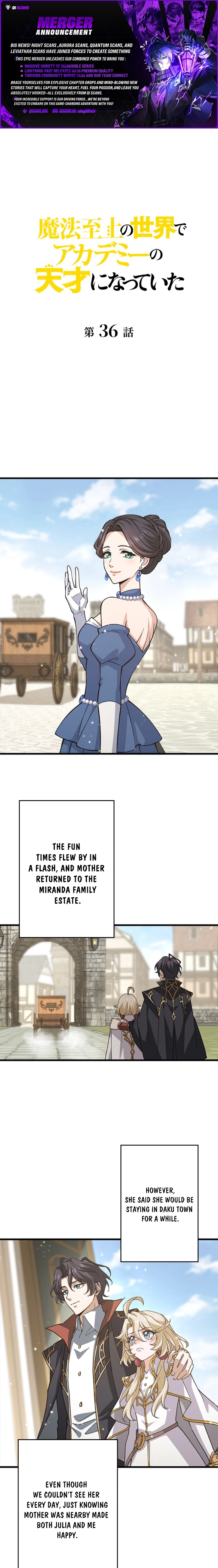 I Became a Genius at the Academy in a World Where Magic Reigns Supreme Chapter 36 page 1 - 