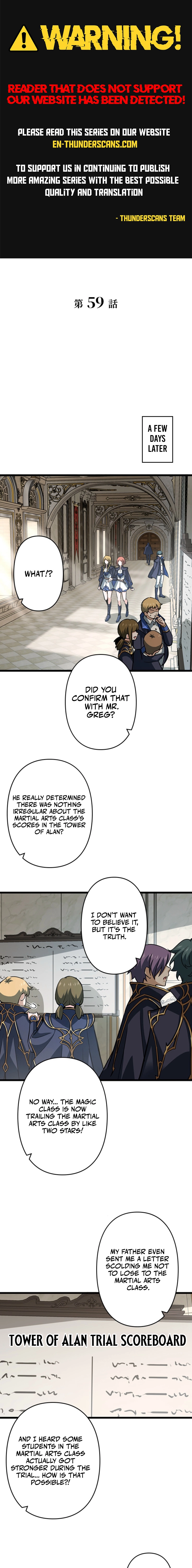 I Became a Genius at the Academy in a World Where Magic Reigns Supreme Chapter 59 page 1 - 