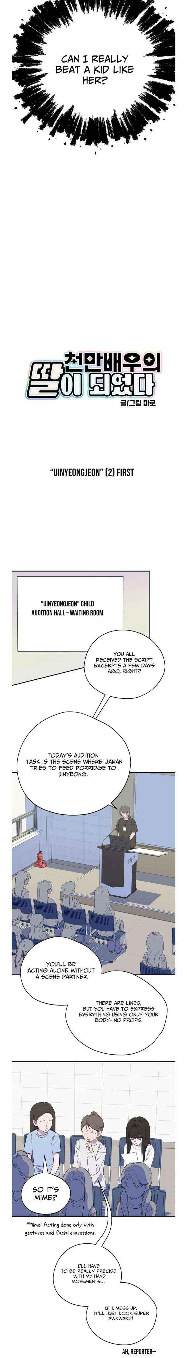 I Became a Top Actor’s Daughter Chapter 8 page 7 - 