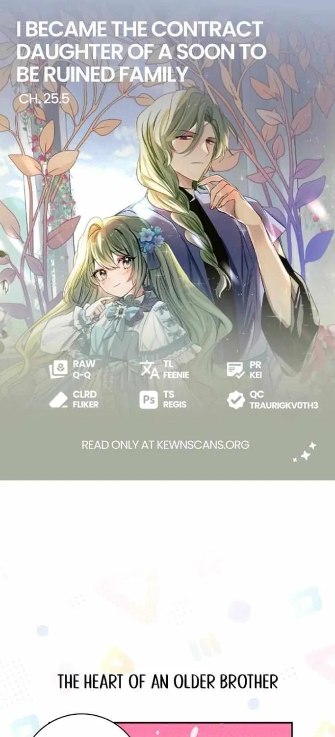 I Became the Contract Daughter of the soon-to-be-ruined Family Chapter 25.6 page 2 - 