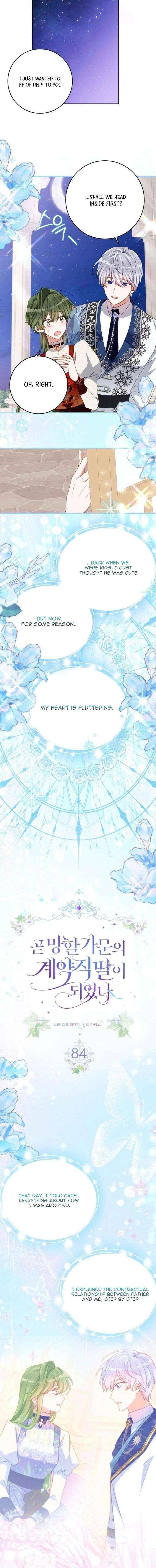 I Became the Contract Daughter of the soon-to-be-ruined Family Chapter 84 page 3 - 