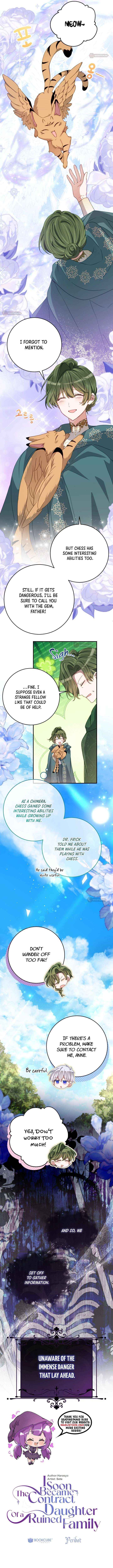 I Became the Contract Daughter of the soon-to-be-ruined Family Chapter 85 page 11 - 