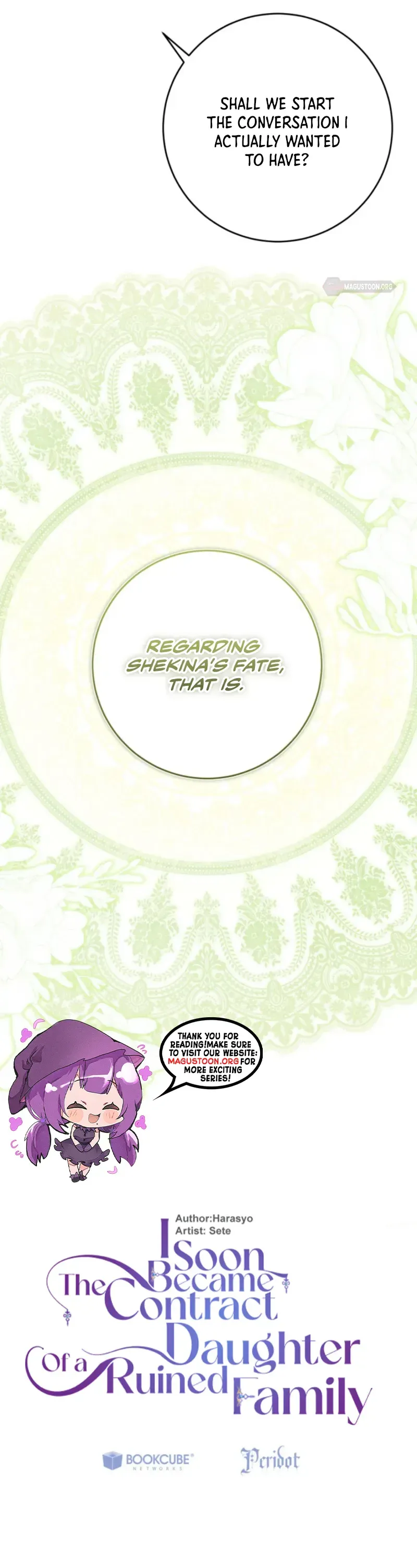 I Became the Contract Daughter of the soon-to-be-ruined Family Chapter 89 page 25 - 