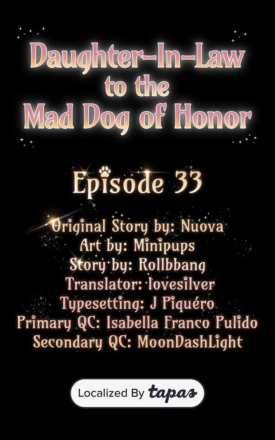 I Became the Daughter-in-Law of the Righteous Mad Dog Chapter 33 page 1 - 