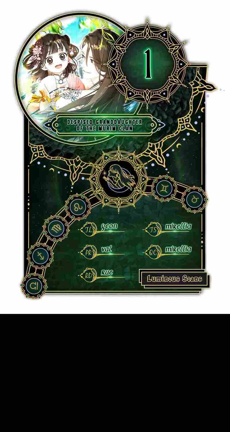 I Became the Despised Granddaughter of the Murim Family Chapter 1 page 1 - 