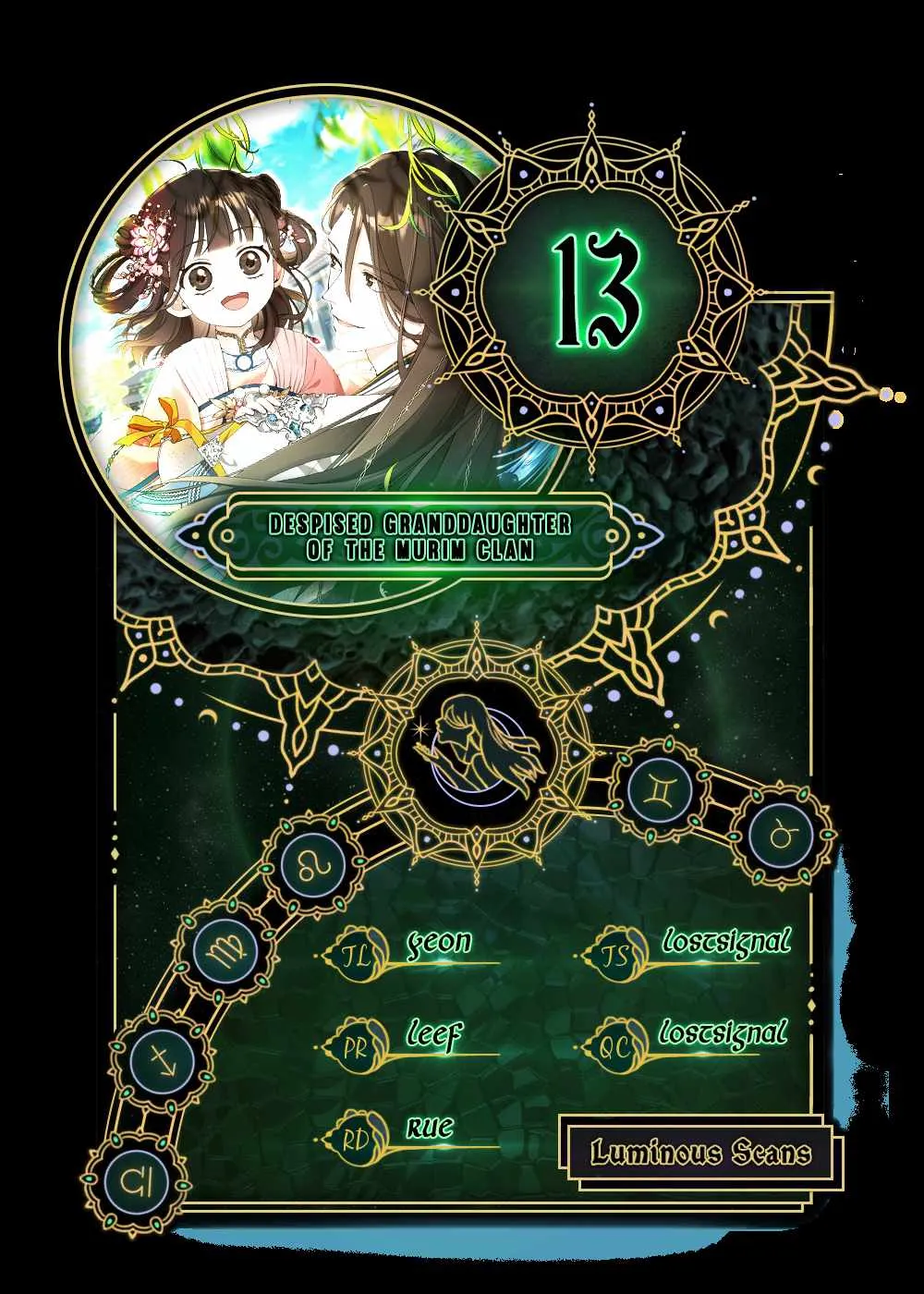 I Became the Despised Granddaughter of the Murim Family Chapter 13 page 1 - 