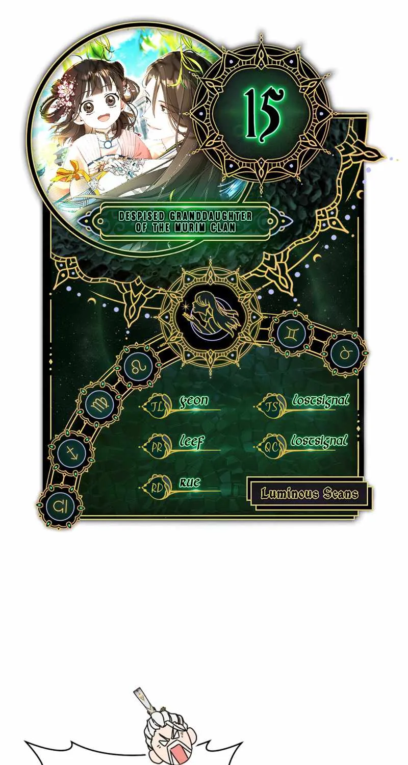 I Became the Despised Granddaughter of the Murim Family Chapter 15 page 1 - 