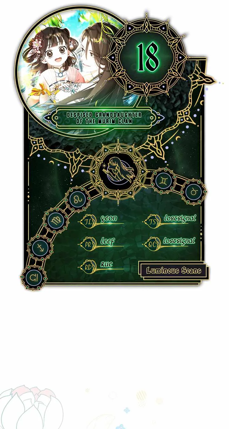 I Became the Despised Granddaughter of the Murim Family Chapter 18 page 1 - 