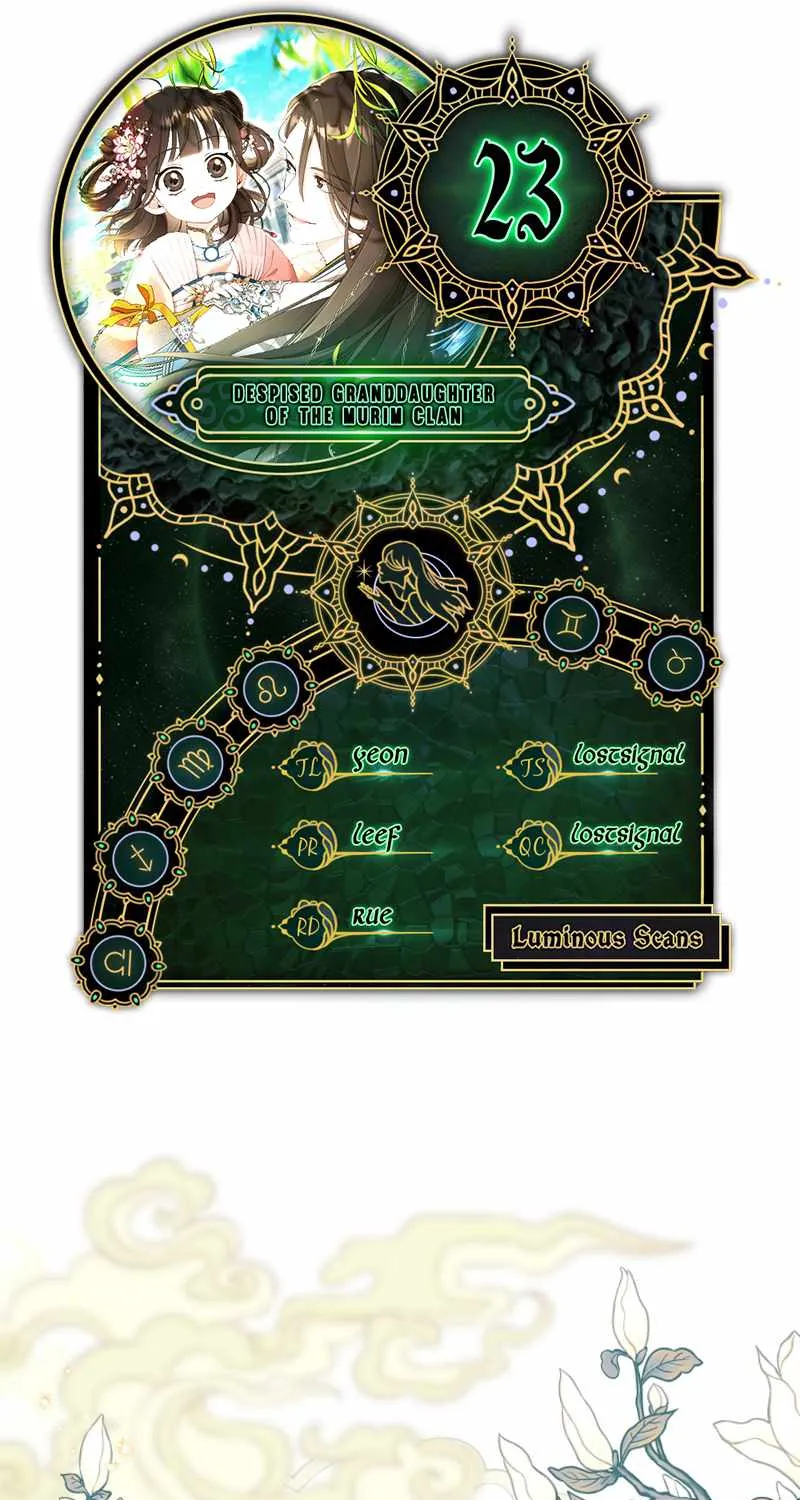 I Became the Despised Granddaughter of the Murim Family Chapter 23 page 1 - 