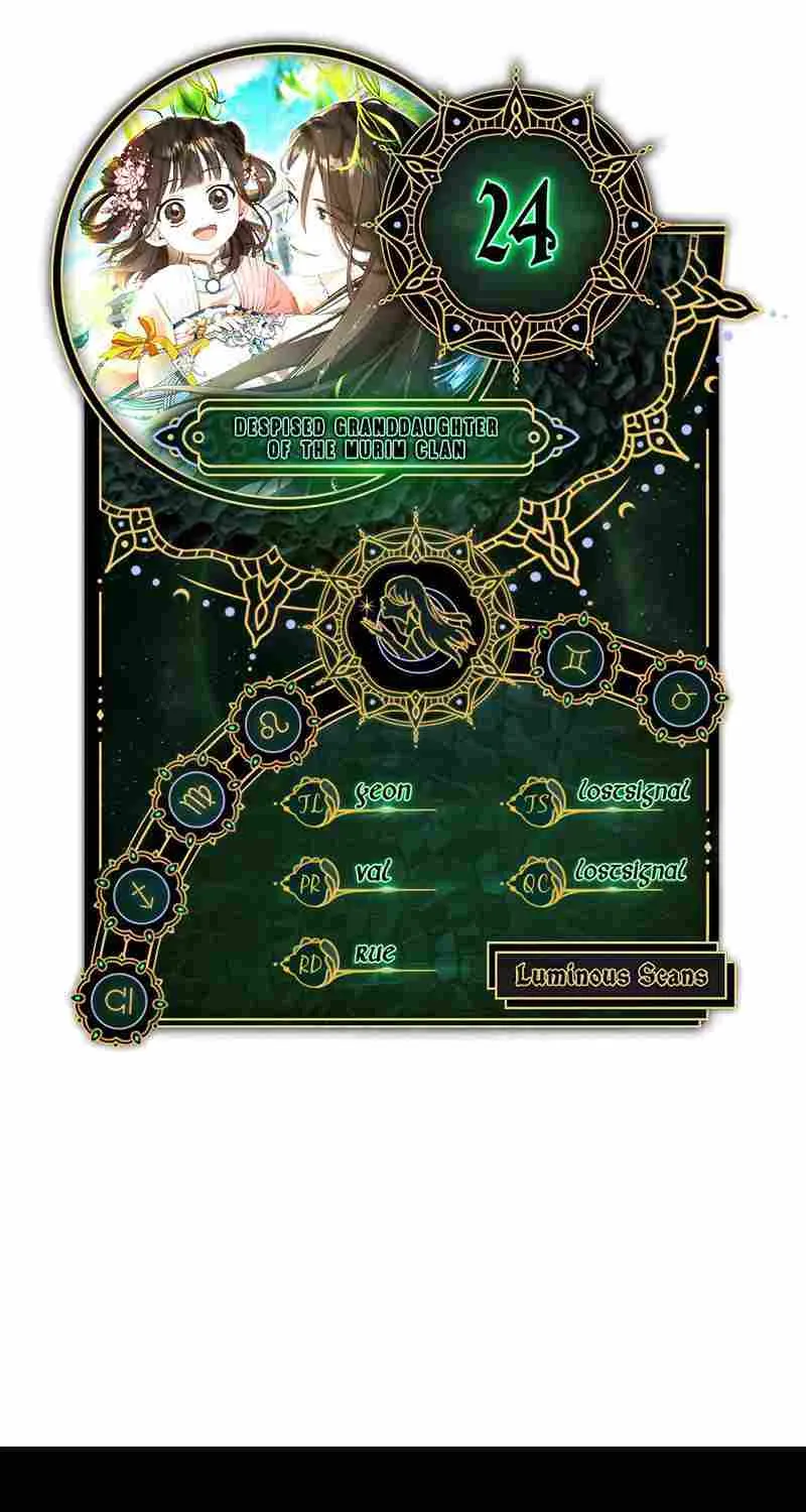 I Became the Despised Granddaughter of the Murim Family Chapter 24 page 1 - 