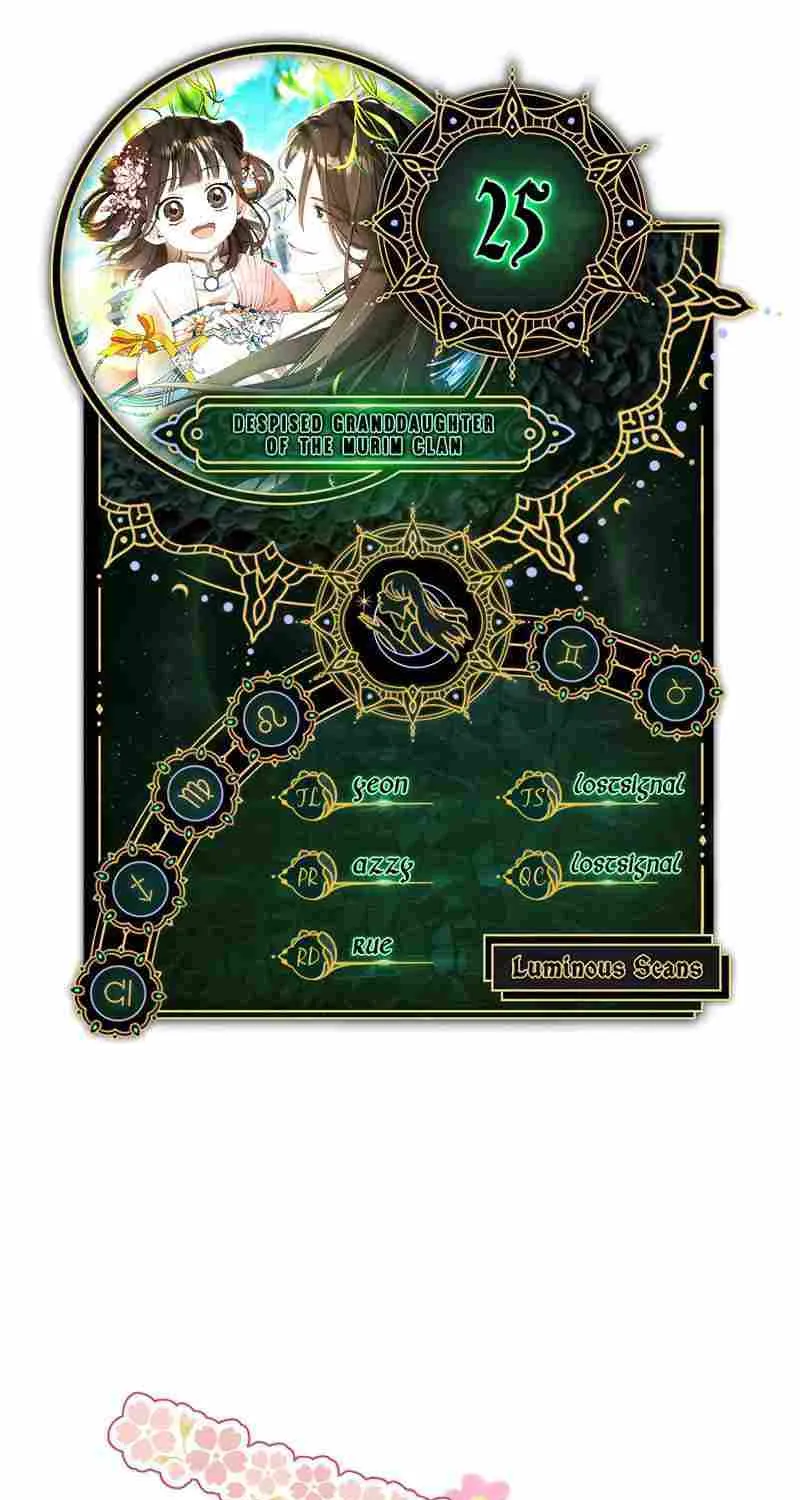 I Became the Despised Granddaughter of the Murim Family Chapter 25 page 1 - 