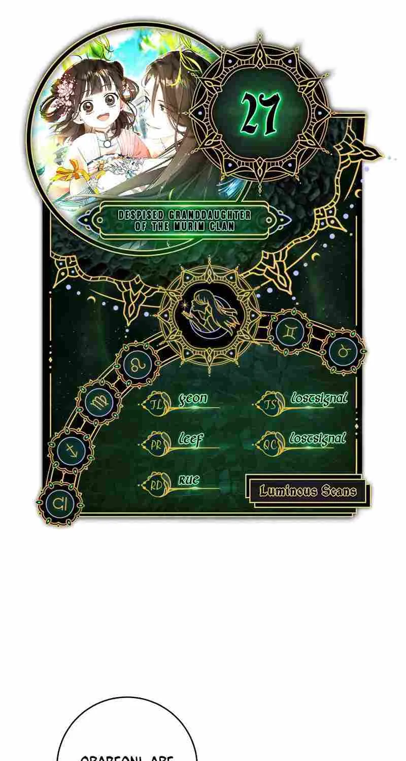 I Became the Despised Granddaughter of the Murim Family Chapter 27 page 1 - 