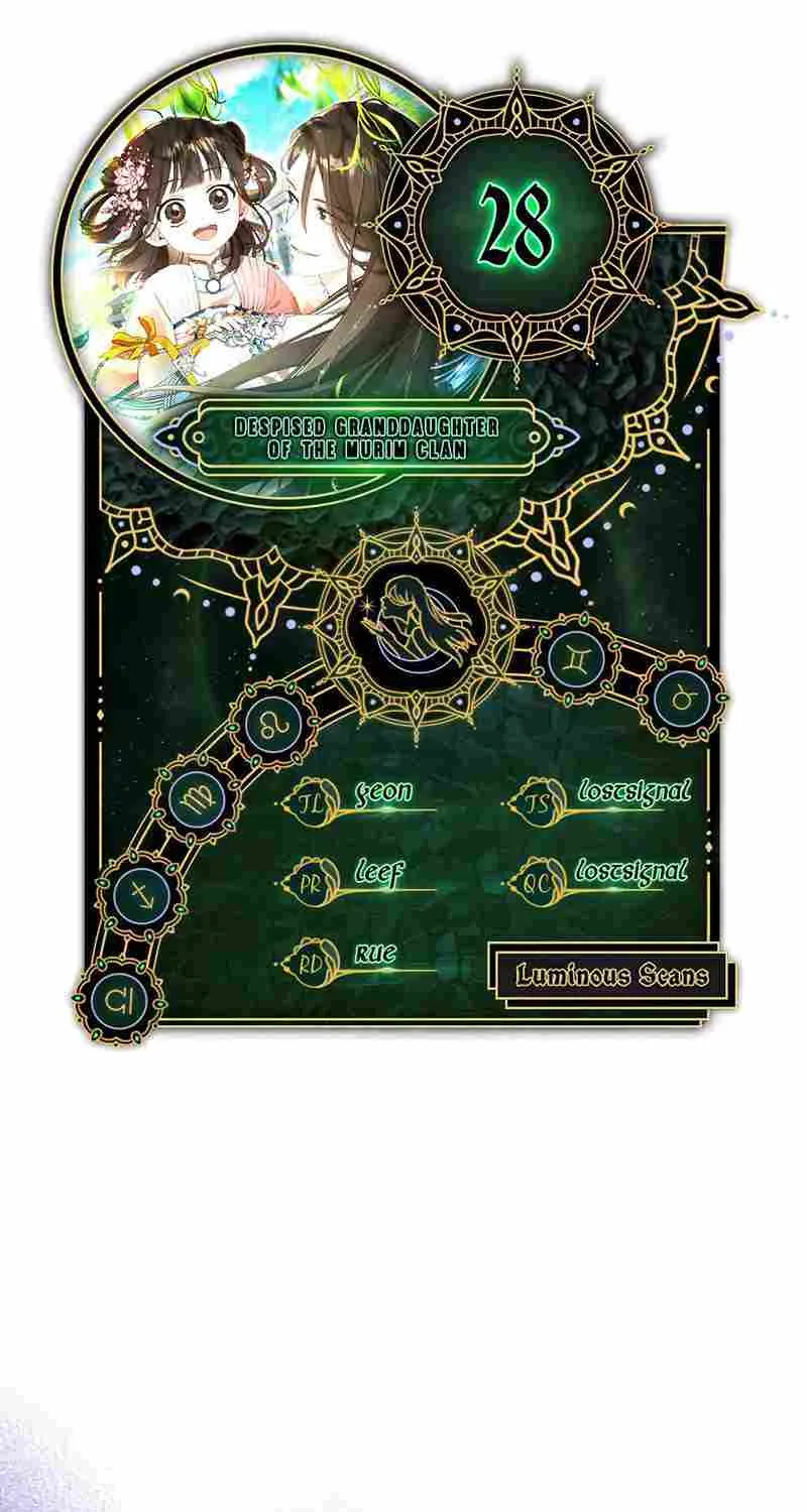 I Became the Despised Granddaughter of the Murim Family Chapter 28 page 1 - 