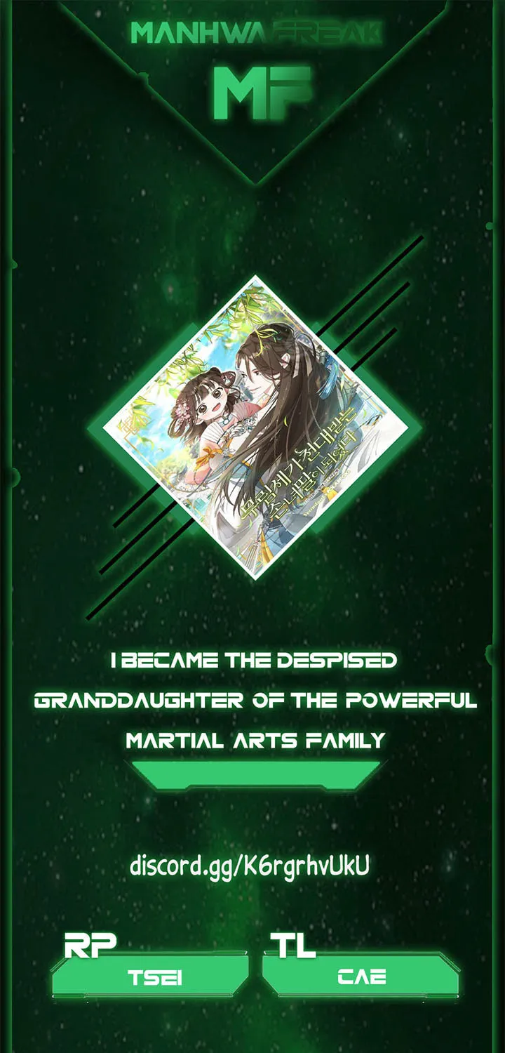 I Became the Despised Granddaughter of the Powerful Martial Arts Family Chapter 1 page 1 - 