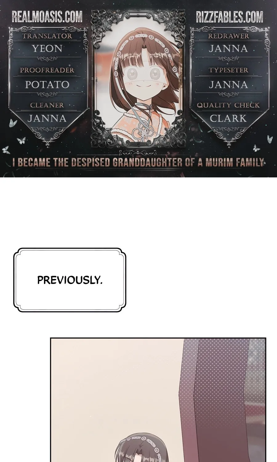 I Became the Despised Granddaughter of the Powerful Martial Arts Family Chapter 77 page 1 - 