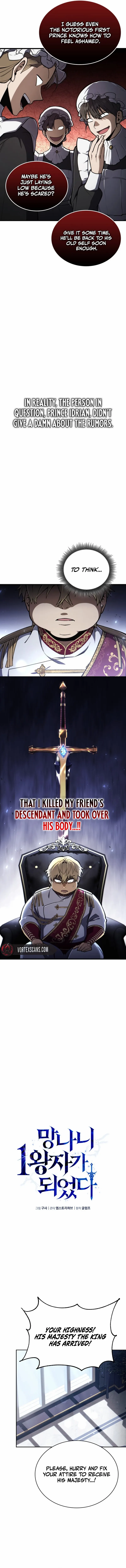 I Became the First Prince꞉ Legend of Sword’s Song Chapter 1 page 18 - 