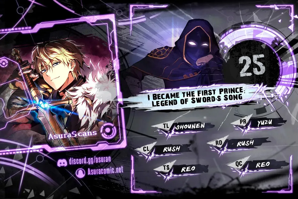 I Became the First Prince꞉ Legend of Sword’s Song Chapter 25 page 1 - 