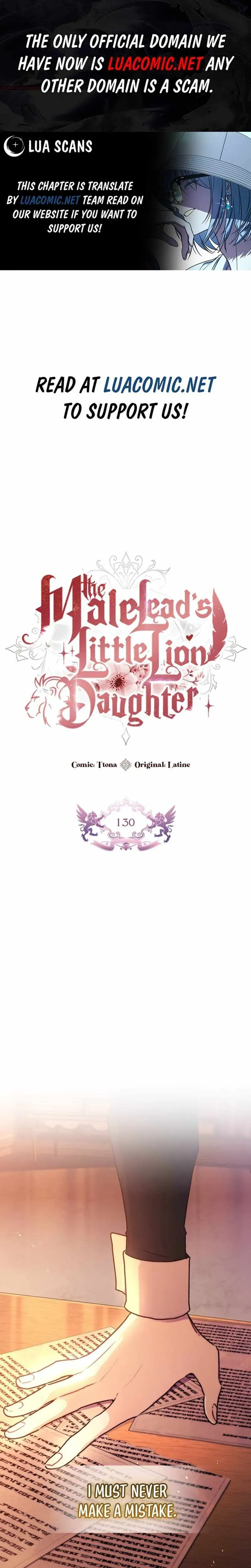 I Became the Male Lead’s Adoptive Daughter Chapter 130 page 1 - 