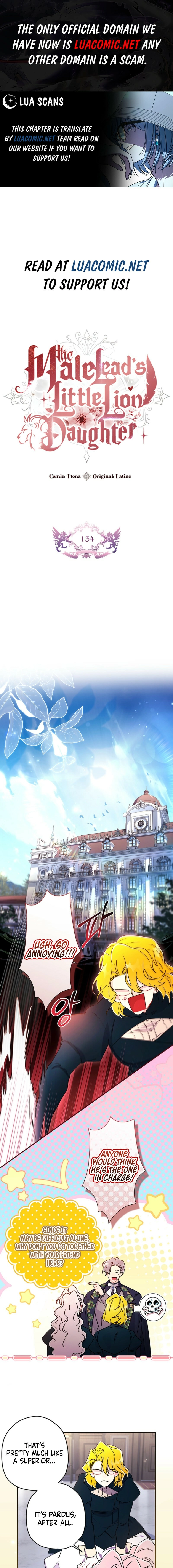 I Became the Male Lead’s Adoptive Daughter Chapter 134 page 1 - 