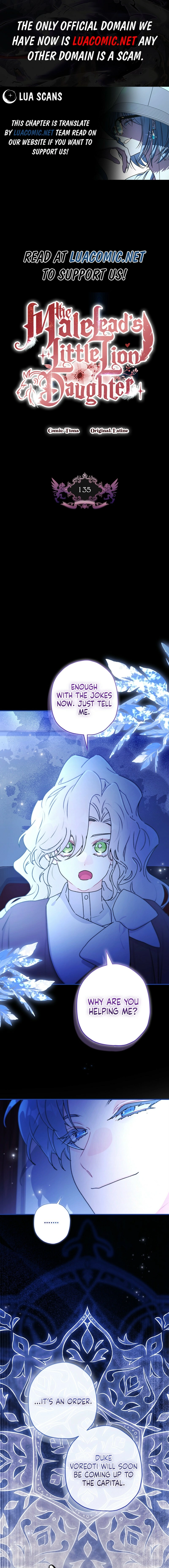 I Became the Male Lead’s Adoptive Daughter Chapter 135 page 1 - 