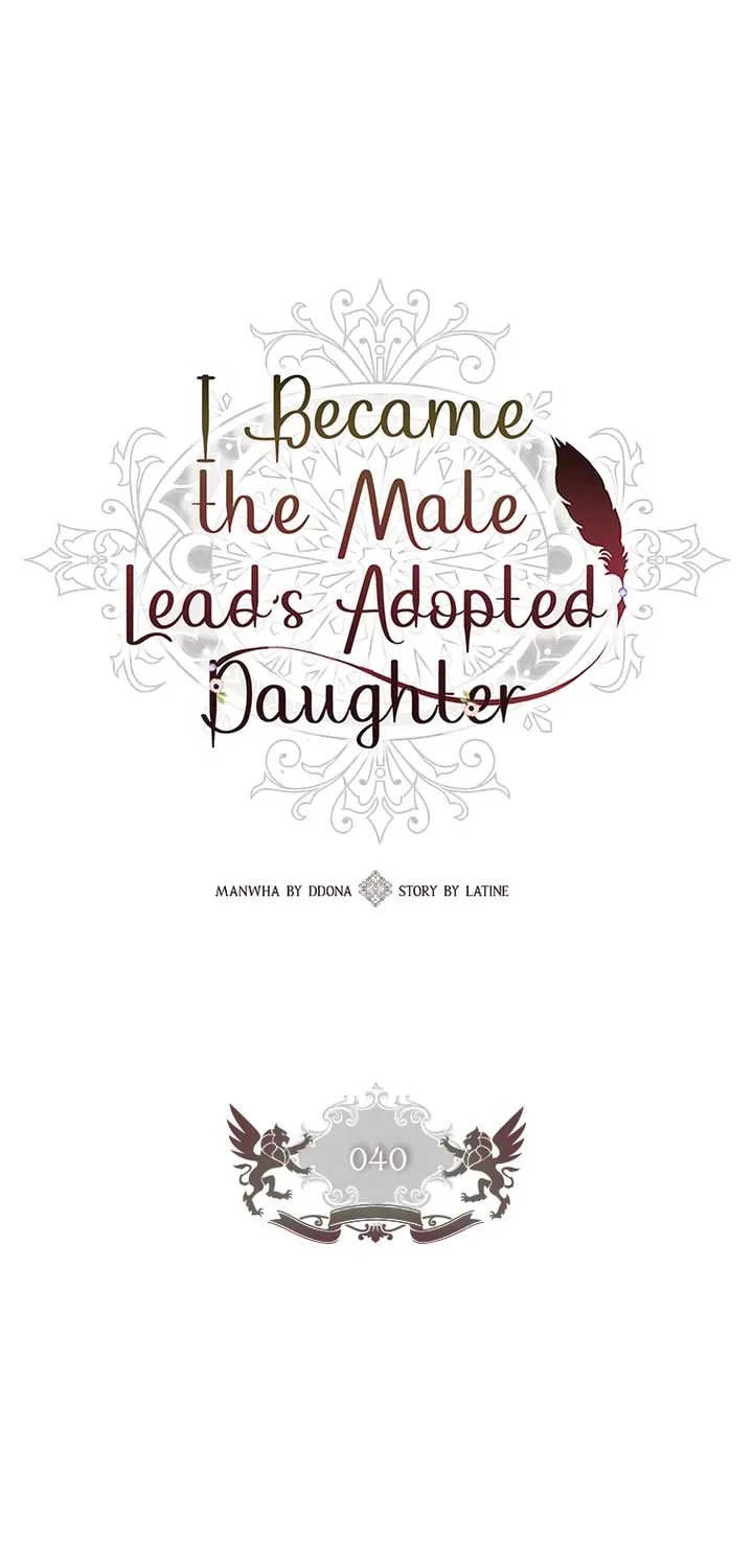 I Became The Male Lead’S Adopted Daughter Chapter 40 page 1 - 