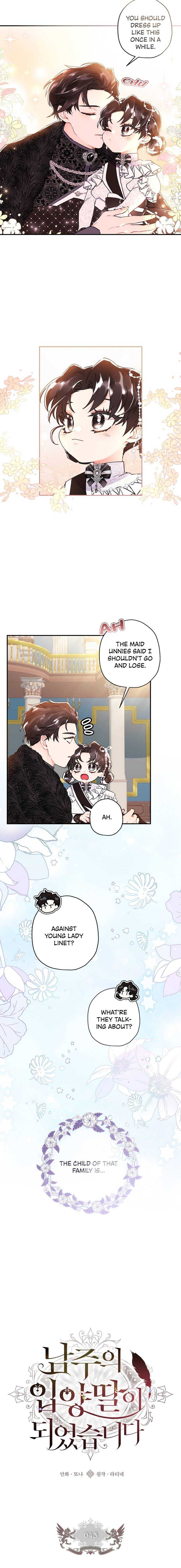I Became The Male Lead’S Adopted Daughter Chapter 43.2 page 4 - 