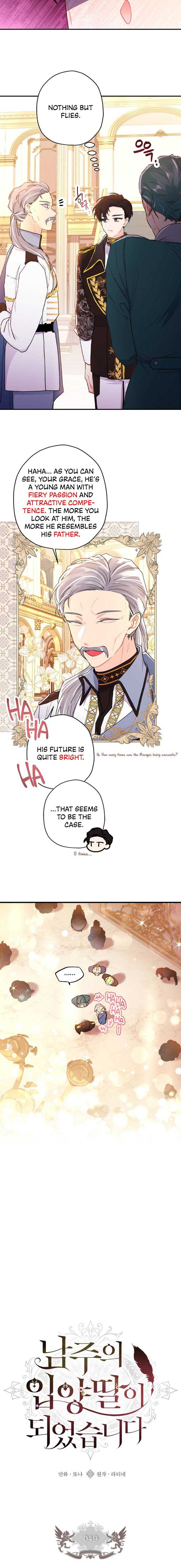 I Became The Male Lead’S Adopted Daughter Chapter 49.2 page 5 - 