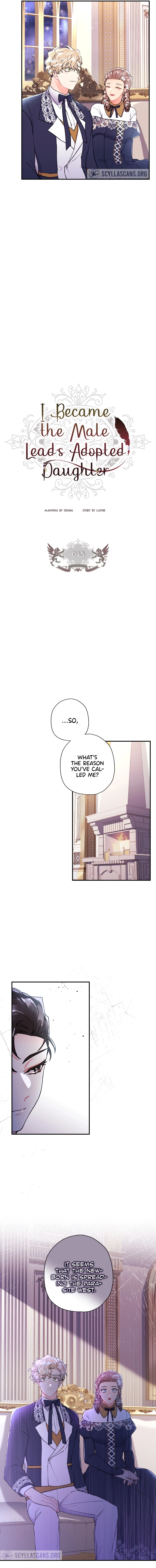 I Became the Male Lead’s Adoptive Daughter Chapter 45 page 5 - 